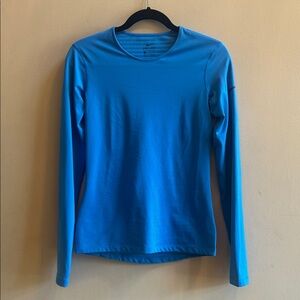 Nike Blue Long Sleeve Top